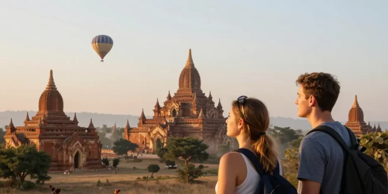 des milliers de temples birman