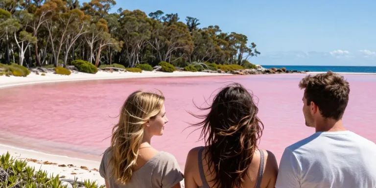lac hillier australie